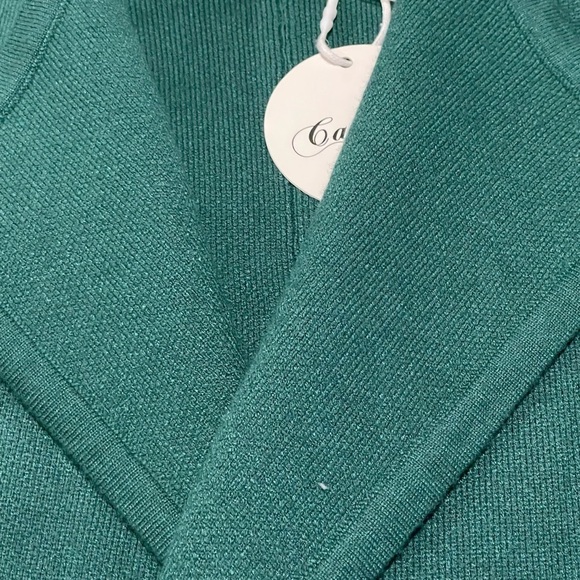 Caracilia women’s large Cardigan sweater, open front, long sleeve Lapel jacket - Picture 8 of 8